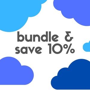 Bundle at least 2 items & save!